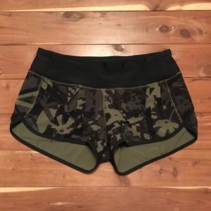 Lululemon Camo Speed Shorts 2